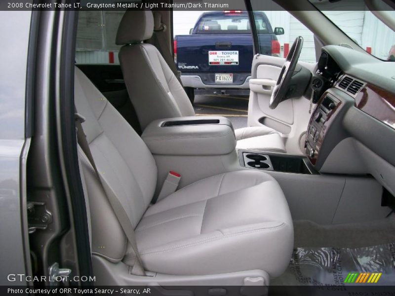 Graystone Metallic / Light Titanium/Dark Titanium 2008 Chevrolet Tahoe LT
