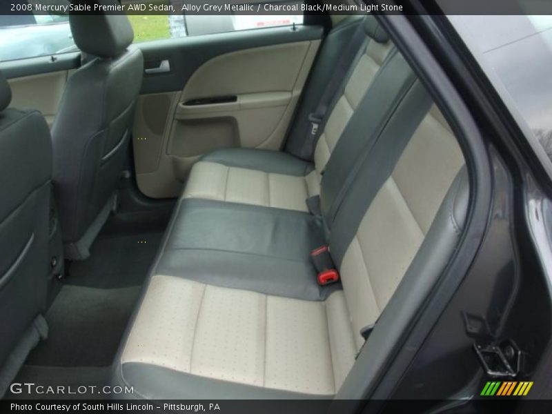  2008 Sable Premier AWD Sedan Charcoal Black/Medium Light Stone Interior