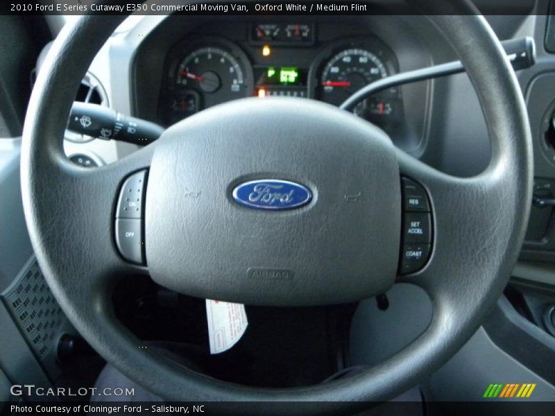  2010 E Series Cutaway E350 Commercial Moving Van Steering Wheel