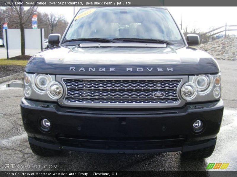 Java Black Pearl / Jet Black 2007 Land Rover Range Rover Supercharged