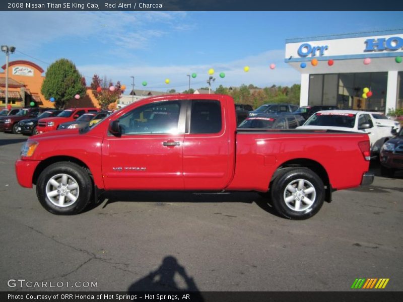  2008 Titan SE King Cab Red Alert