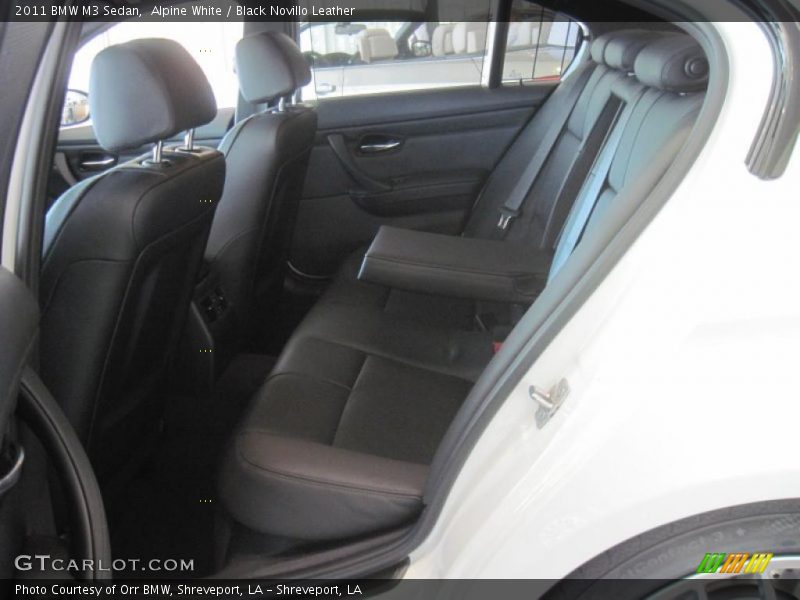  2011 M3 Sedan Black Novillo Leather Interior