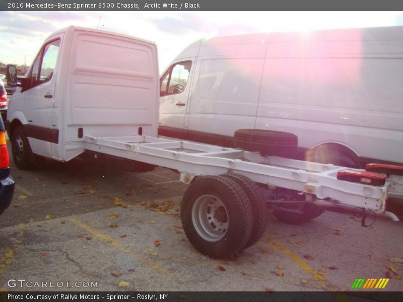 Arctic White / Black 2010 Mercedes-Benz Sprinter 3500 Chassis