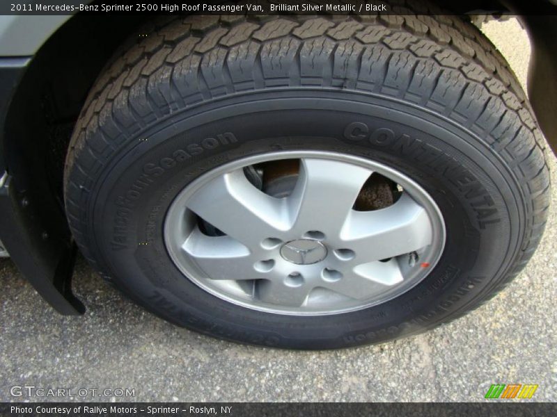 Brilliant Silver Metallic / Black 2011 Mercedes-Benz Sprinter 2500 High Roof Passenger Van