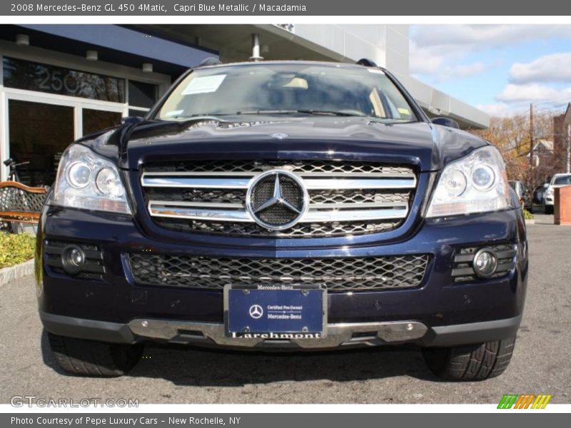 Capri Blue Metallic / Macadamia 2008 Mercedes-Benz GL 450 4Matic