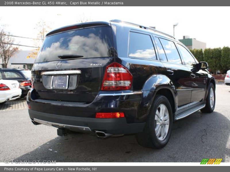 Capri Blue Metallic / Macadamia 2008 Mercedes-Benz GL 450 4Matic