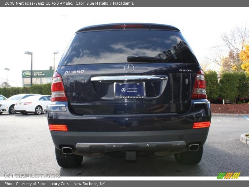 Capri Blue Metallic / Macadamia 2008 Mercedes-Benz GL 450 4Matic