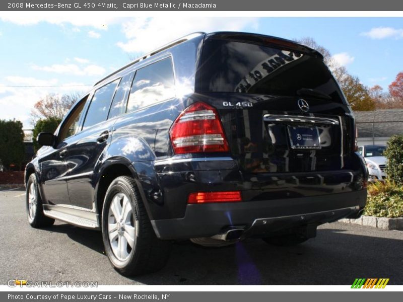 Capri Blue Metallic / Macadamia 2008 Mercedes-Benz GL 450 4Matic