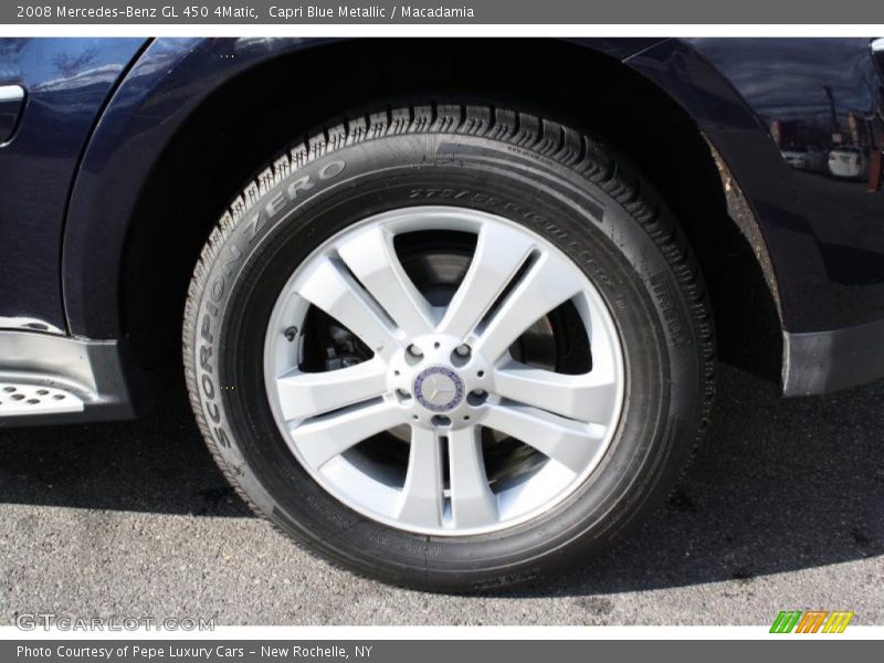 Capri Blue Metallic / Macadamia 2008 Mercedes-Benz GL 450 4Matic