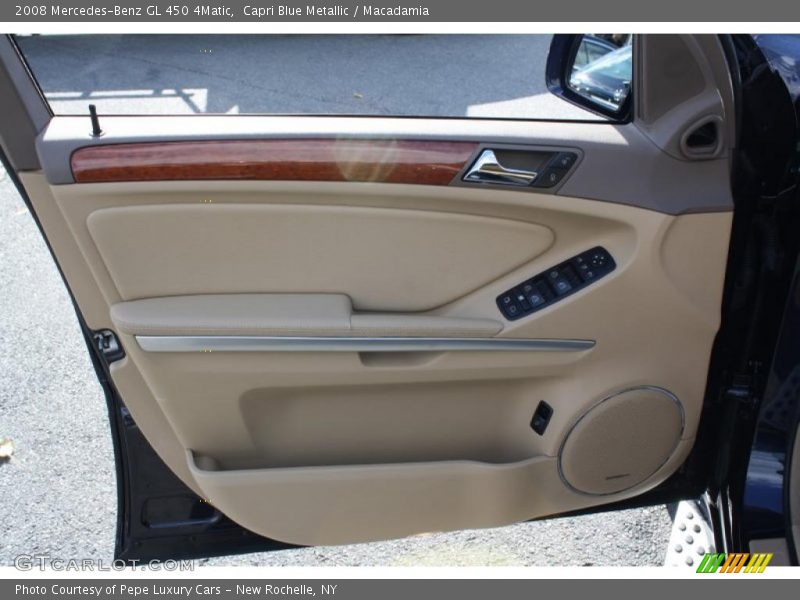 Capri Blue Metallic / Macadamia 2008 Mercedes-Benz GL 450 4Matic