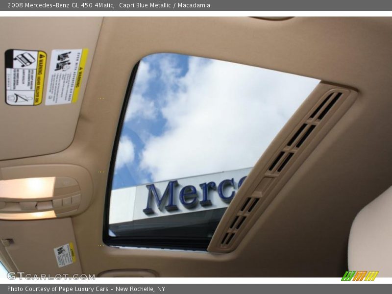 Capri Blue Metallic / Macadamia 2008 Mercedes-Benz GL 450 4Matic