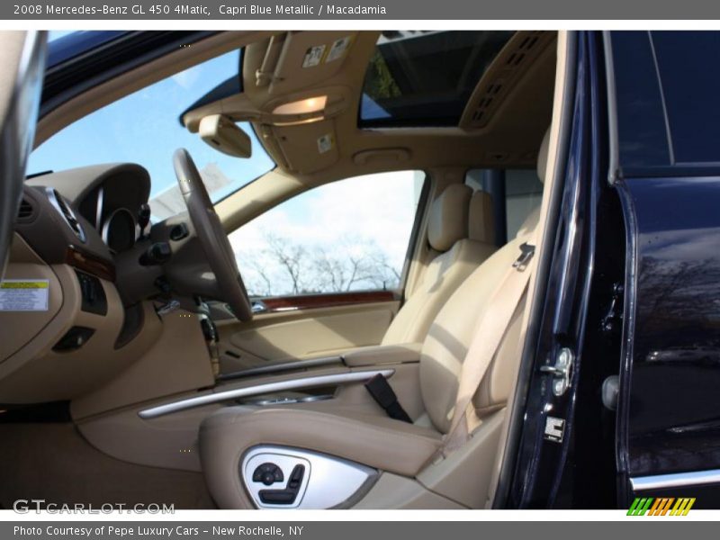 Capri Blue Metallic / Macadamia 2008 Mercedes-Benz GL 450 4Matic