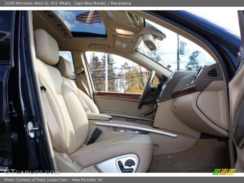 Capri Blue Metallic / Macadamia 2008 Mercedes-Benz GL 450 4Matic