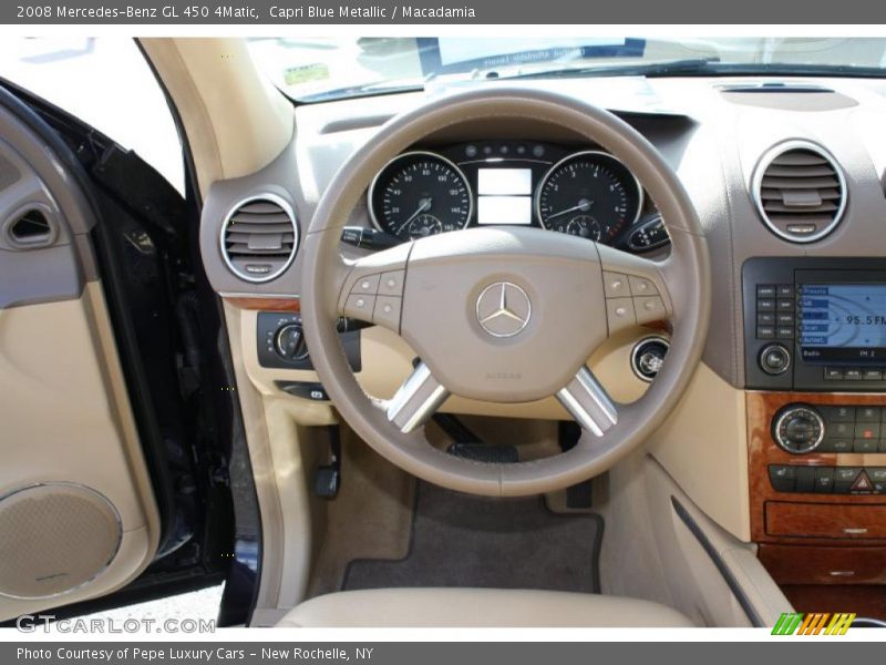 Capri Blue Metallic / Macadamia 2008 Mercedes-Benz GL 450 4Matic
