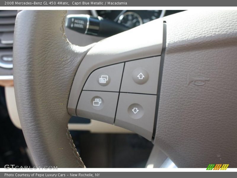 Capri Blue Metallic / Macadamia 2008 Mercedes-Benz GL 450 4Matic