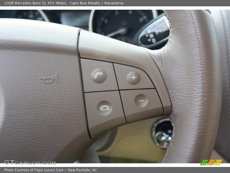 Capri Blue Metallic / Macadamia 2008 Mercedes-Benz GL 450 4Matic