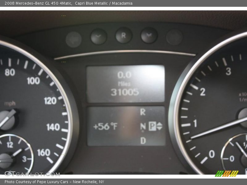 Capri Blue Metallic / Macadamia 2008 Mercedes-Benz GL 450 4Matic