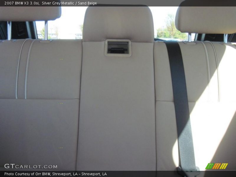 Silver Grey Metallic / Sand Beige 2007 BMW X3 3.0si