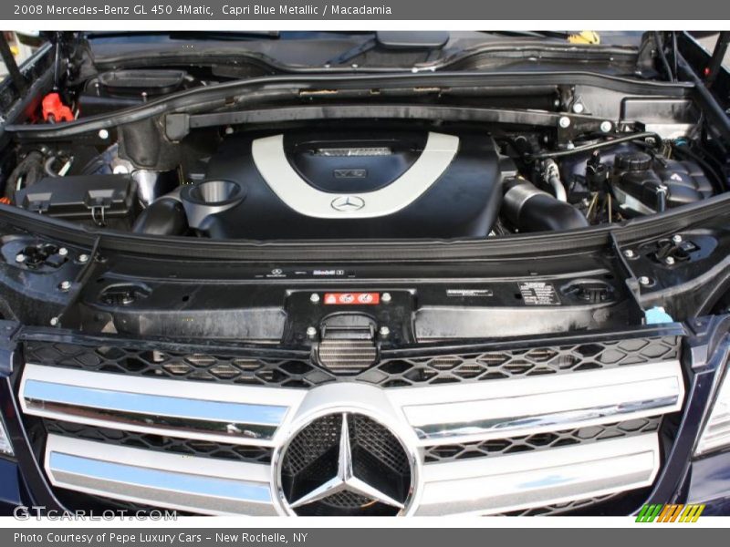 Capri Blue Metallic / Macadamia 2008 Mercedes-Benz GL 450 4Matic