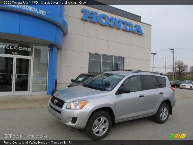Classic Silver Metallic / Ash Gray 2009 Toyota RAV4 4WD