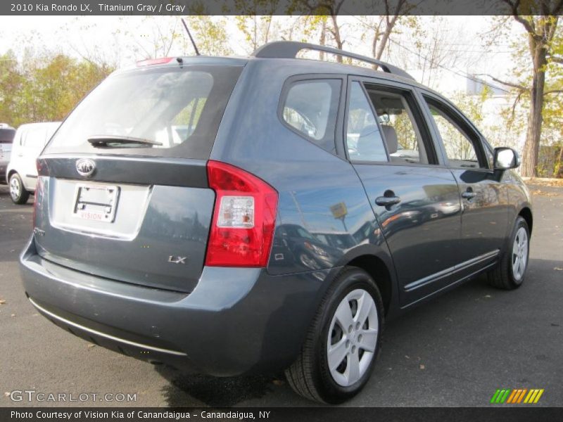 Titanium Gray / Gray 2010 Kia Rondo LX