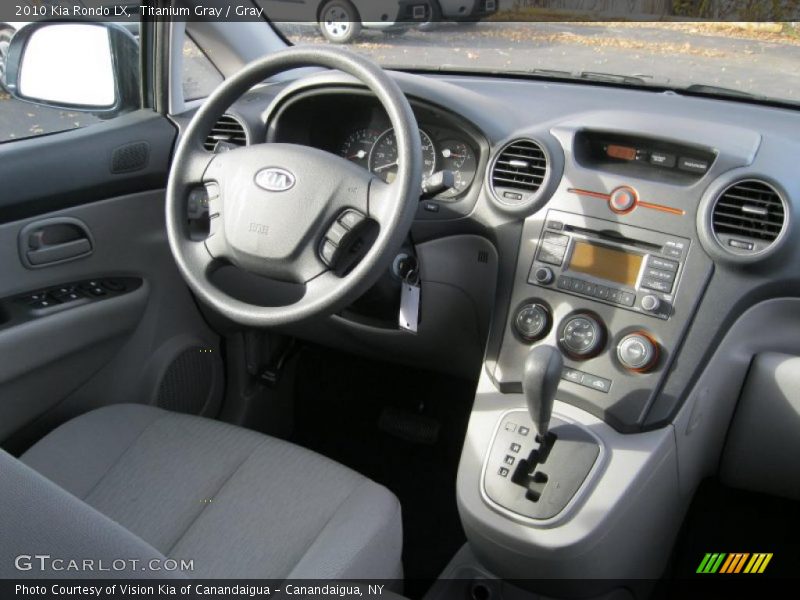 Dashboard of 2010 Rondo LX