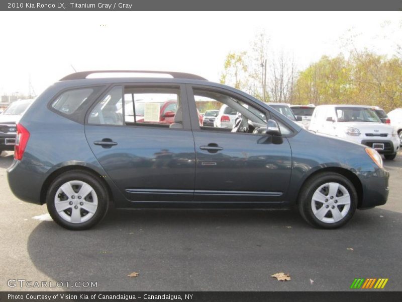 Titanium Gray / Gray 2010 Kia Rondo LX