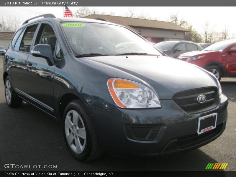 Titanium Gray / Gray 2010 Kia Rondo LX