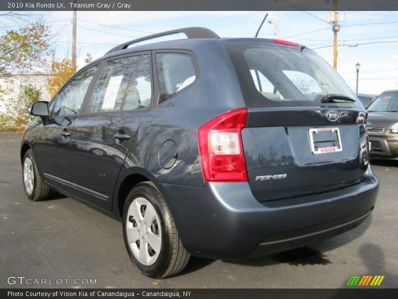 Titanium Gray / Gray 2010 Kia Rondo LX