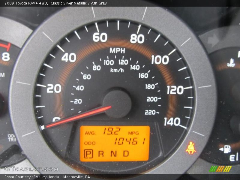 Classic Silver Metallic / Ash Gray 2009 Toyota RAV4 4WD
