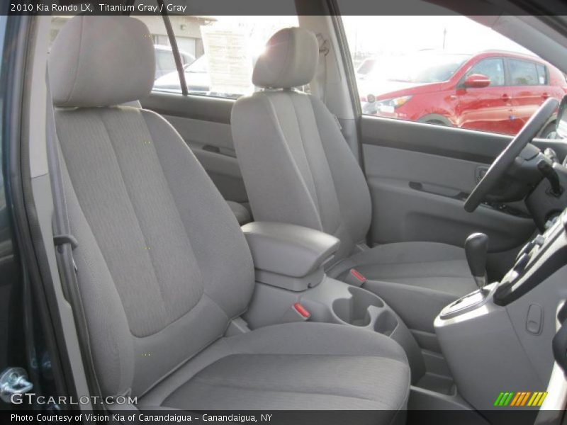 Titanium Gray / Gray 2010 Kia Rondo LX