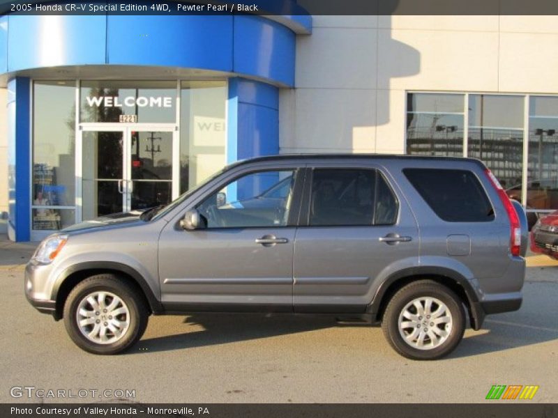 Pewter Pearl / Black 2005 Honda CR-V Special Edition 4WD
