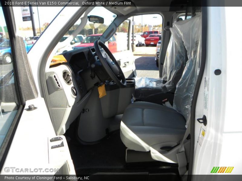 Oxford White / Medium Flint 2010 Ford E Series Van E150 Commercial