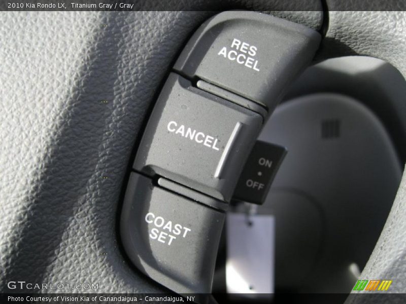 Titanium Gray / Gray 2010 Kia Rondo LX