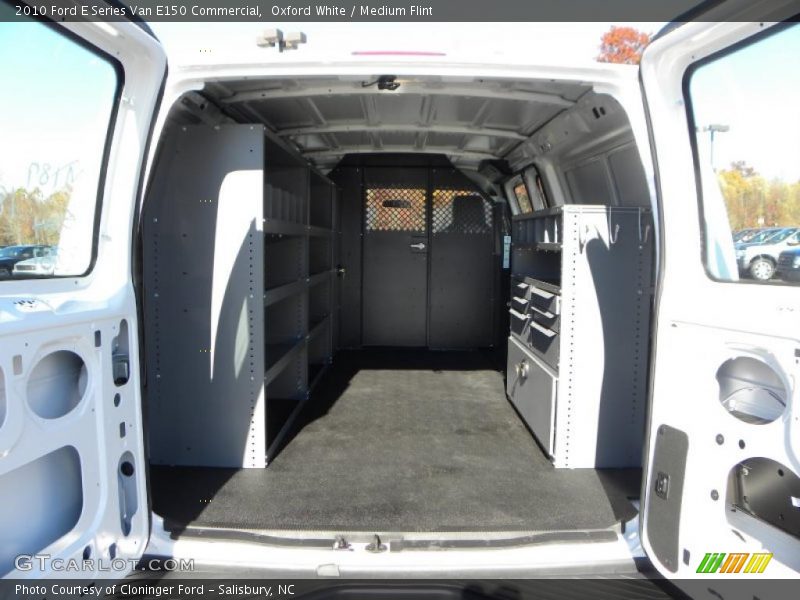 Oxford White / Medium Flint 2010 Ford E Series Van E150 Commercial