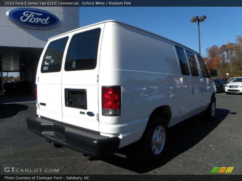 Oxford White / Medium Flint 2010 Ford E Series Van E150 Commercial