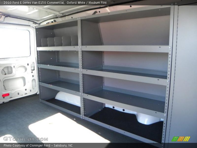 Oxford White / Medium Flint 2010 Ford E Series Van E150 Commercial