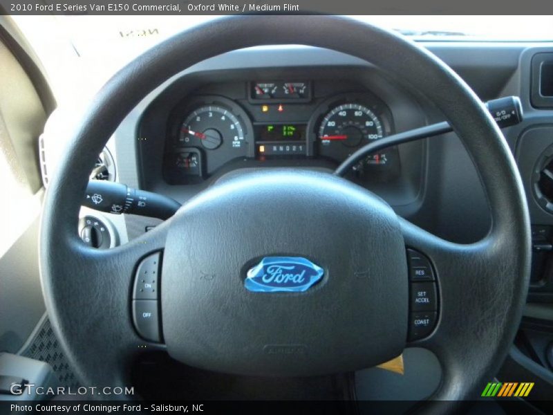 Oxford White / Medium Flint 2010 Ford E Series Van E150 Commercial