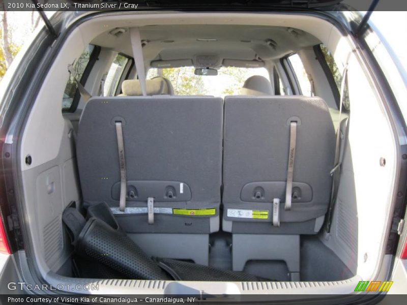 Titanium Silver / Gray 2010 Kia Sedona LX