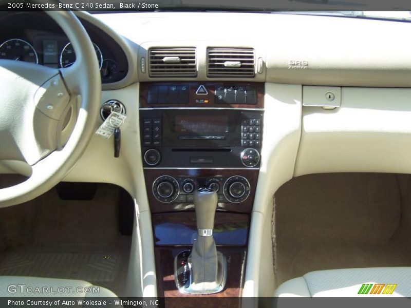 Black / Stone 2005 Mercedes-Benz C 240 Sedan