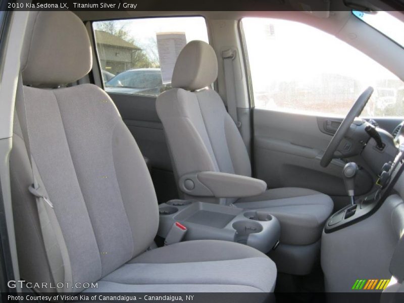 Titanium Silver / Gray 2010 Kia Sedona LX