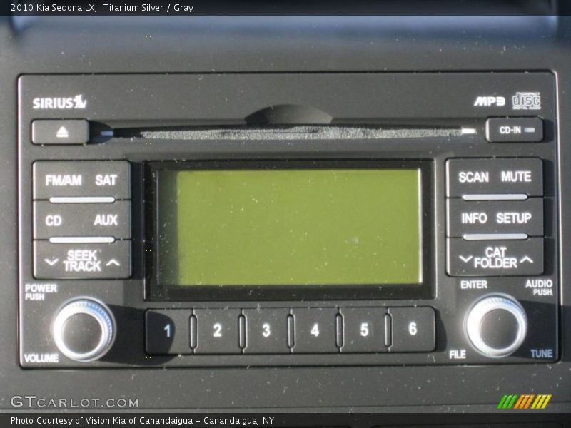 Titanium Silver / Gray 2010 Kia Sedona LX