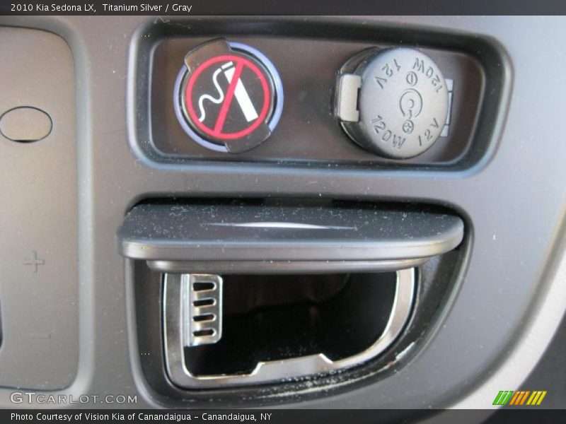 Titanium Silver / Gray 2010 Kia Sedona LX