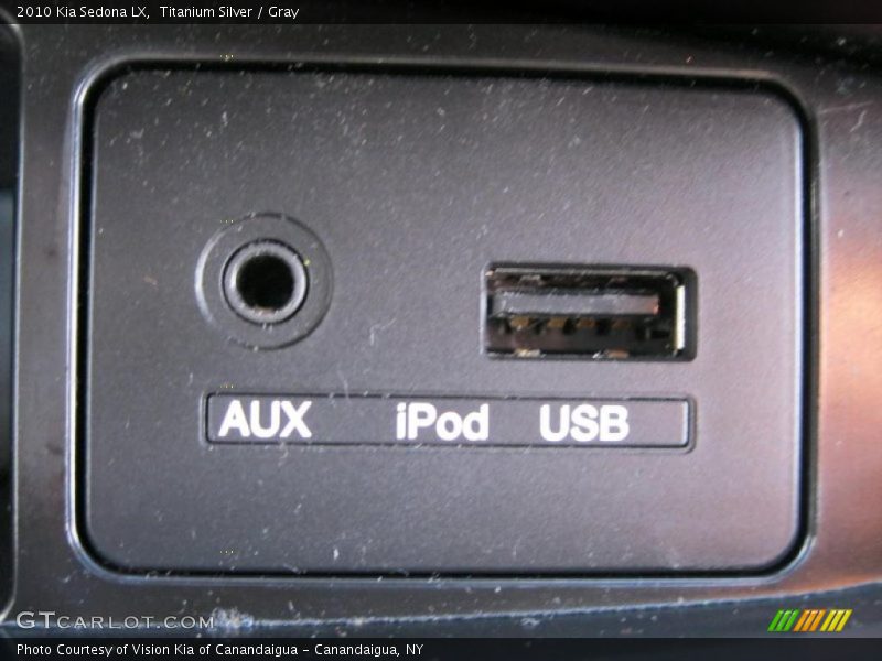 Titanium Silver / Gray 2010 Kia Sedona LX