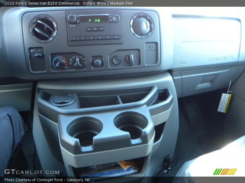 Oxford White / Medium Flint 2010 Ford E Series Van E150 Commercial