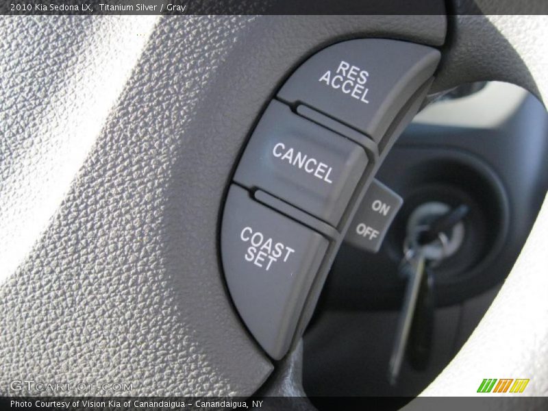 Titanium Silver / Gray 2010 Kia Sedona LX
