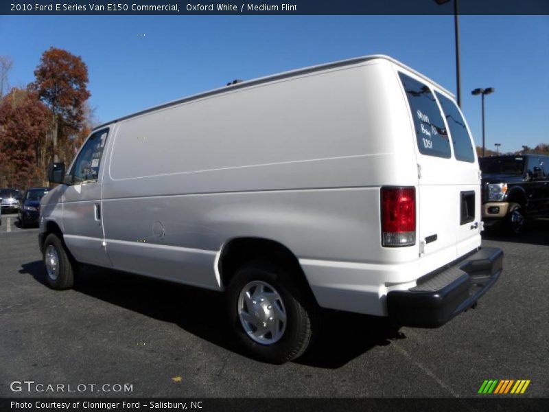 Oxford White / Medium Flint 2010 Ford E Series Van E150 Commercial