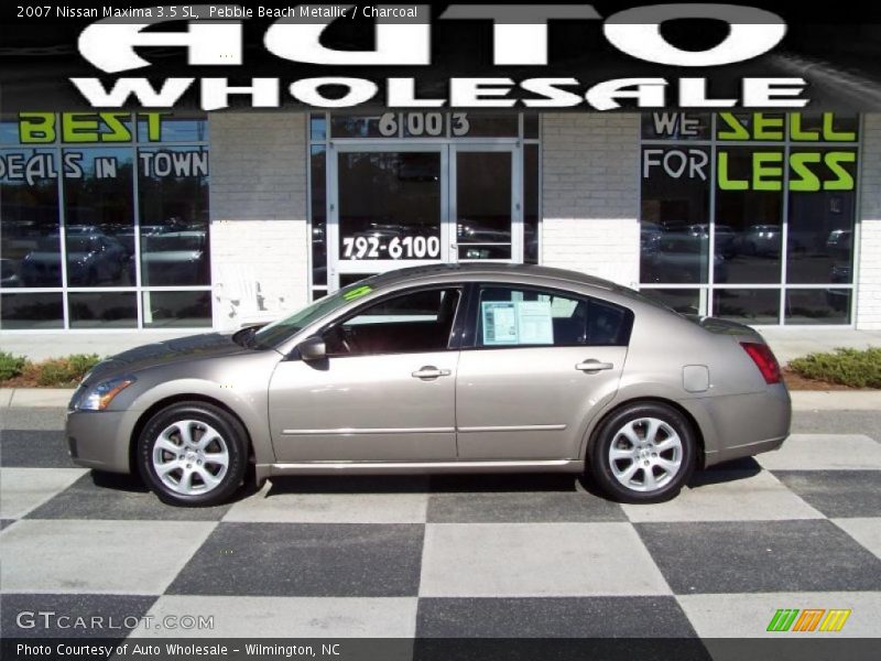Pebble Beach Metallic / Charcoal 2007 Nissan Maxima 3.5 SL