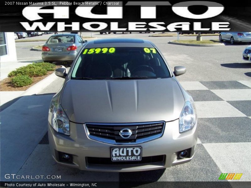 Pebble Beach Metallic / Charcoal 2007 Nissan Maxima 3.5 SL