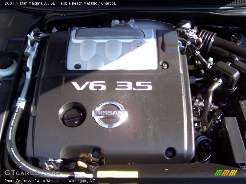 Pebble Beach Metallic / Charcoal 2007 Nissan Maxima 3.5 SL